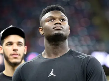 Zion Williamson en la cancha Zion Williamson en la cancha