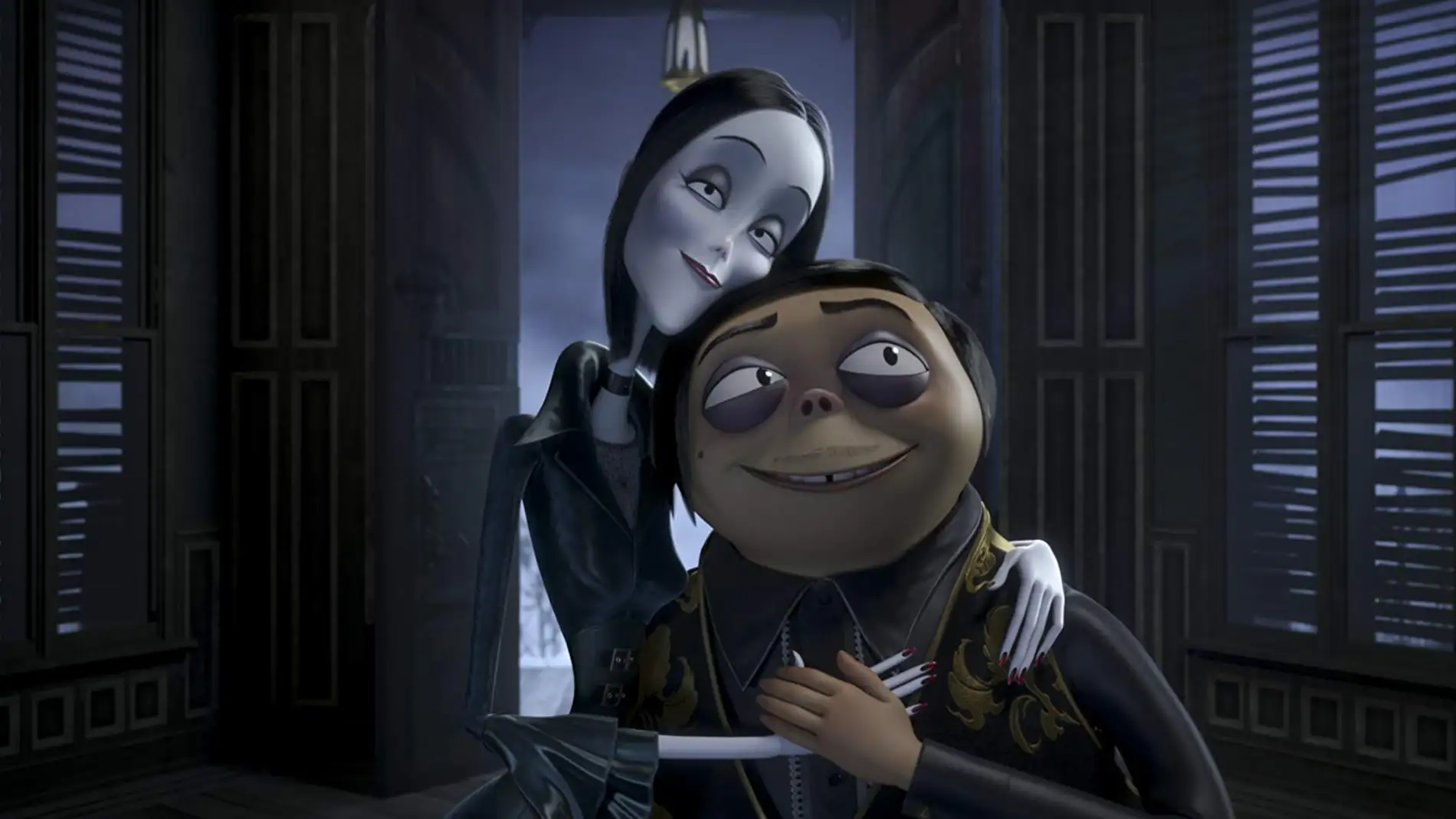 Morticia y Gómez en 'La familia Addams'