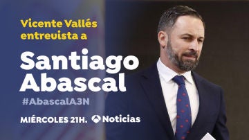 Santiago Abascal, en Antena 3 Noticias Santiago Abascal, en Antena 3 Noticias