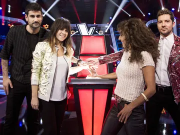 La Voz Kids: David Bisbal y Rosario Flores cierran equipos y ponen fin a las Audiciones a ciegas La Voz Kids: David Bisbal y Rosario Flores cierran equipos y ponen fin a las Audiciones a ciegas