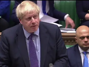 Boris Johnson convocará elecciones si el Parlamento no le vota su ley en tres días Boris Johnson convocará elecciones si el Parlamento no le vota su ley en tres días