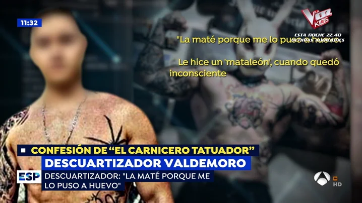 tatuLa confesión del 'carnicero tatuador'
