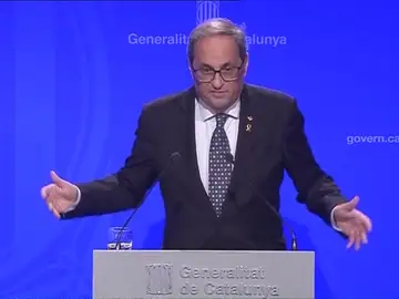 Torra se niega a responder una pregunta sobre la posibilidad de un "conflicto civil sangriento" Torra se niega a responder una pregunta sobre la posibilidad de un "conflicto civil sangriento"
