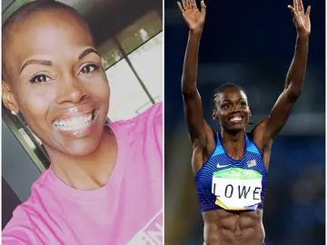Chaunté Lowe, atleta olímpica estadounidense Chaunté Lowe, atleta olímpica estadounidense
