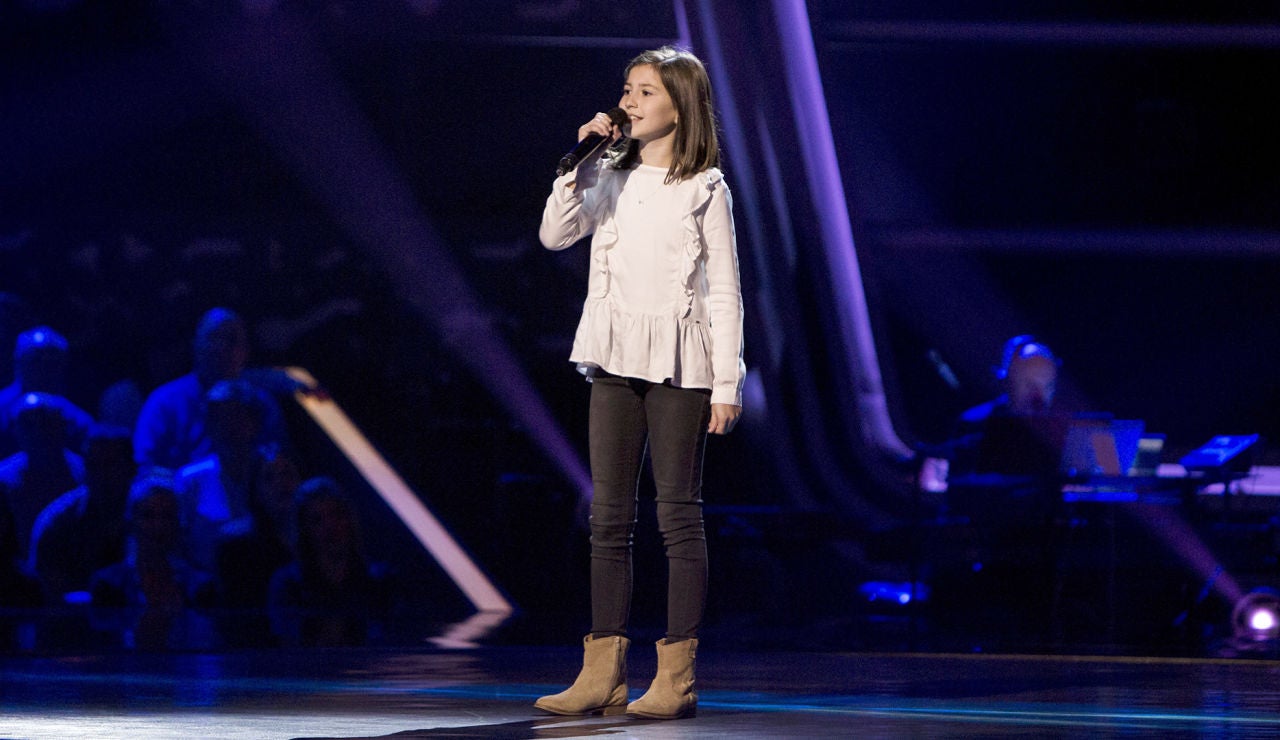 Actuaci&oacute;n Claudia Mart&iacute;nez &lsquo;This is me&rsquo; en las Audiciones a ciegas de &lsquo;La Voz Kids&rsquo;
