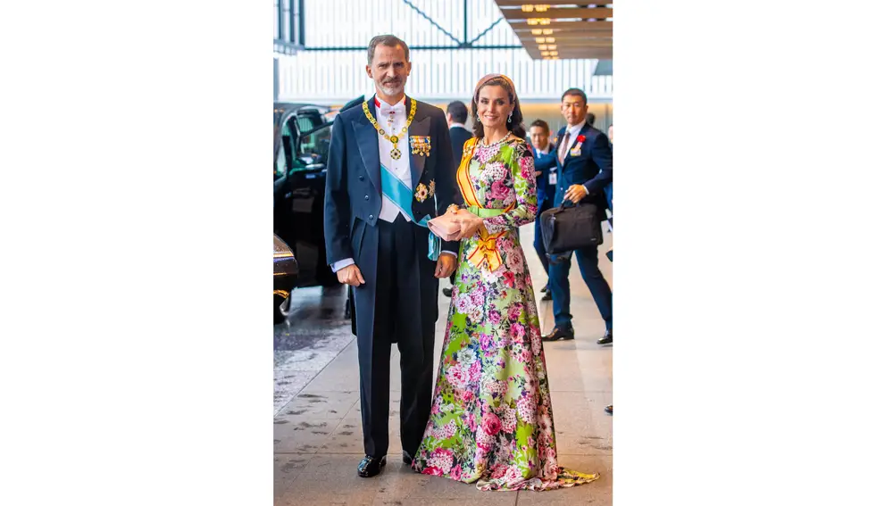 La reina Letizia y el rey Felipe en Japón