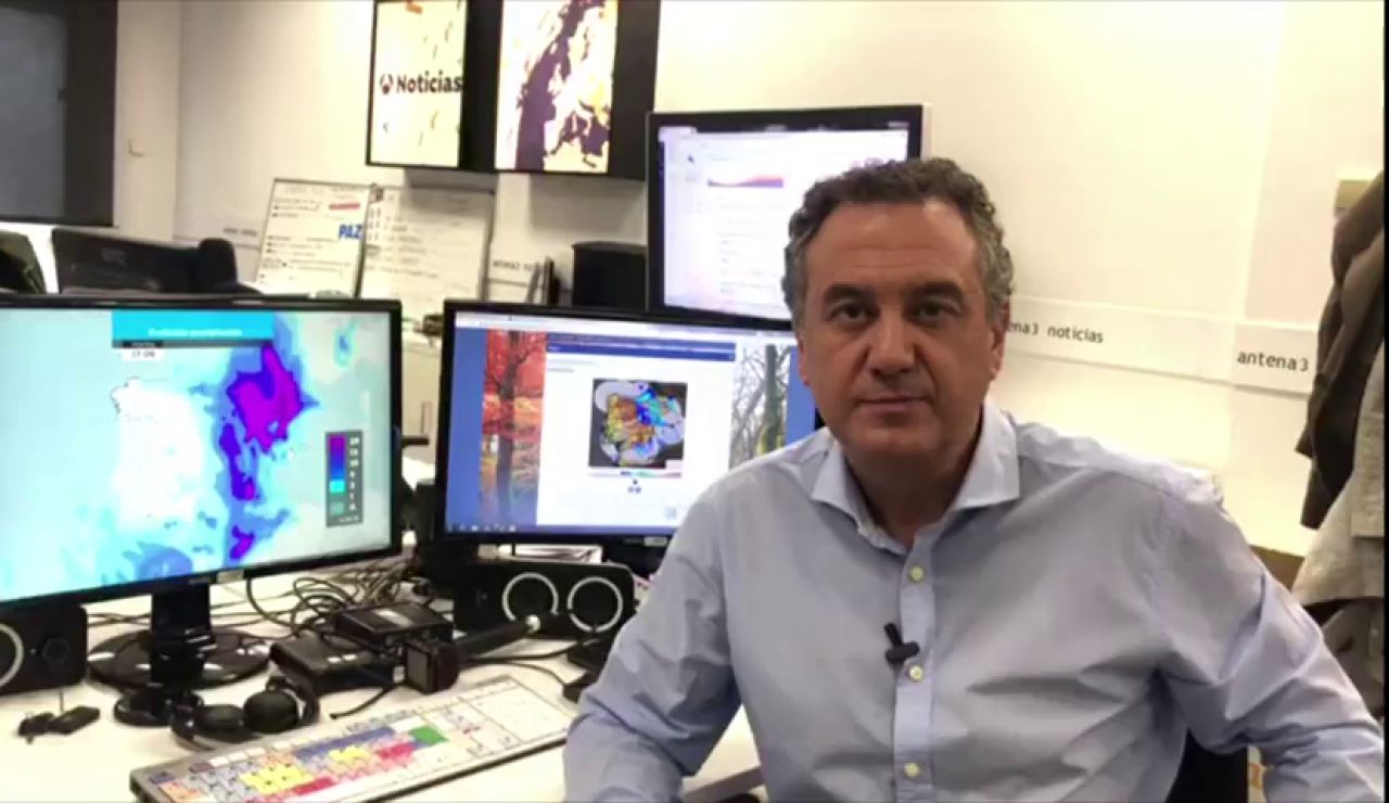 Roberto Brasero: "No hay que bajar la guardia aunque la DANA no esté dejando registros tan importantes" Roberto Brasero: "No hay que bajar la guardia aunque la DANA no esté dejando registros tan importantes"