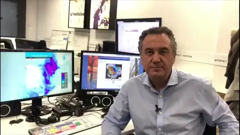 Roberto Brasero: "No hay que bajar la guardia aunque la DANA no esté dejando registros tan importantes" Roberto Brasero: "No hay que bajar la guardia aunque la DANA no esté dejando registros tan importantes"