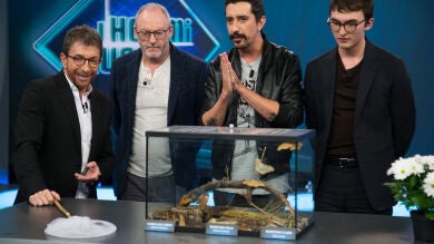 Los actores de 'Juego de Tronos' descubren la lengua de las mariposas en 'El Hormiguero 3.0'