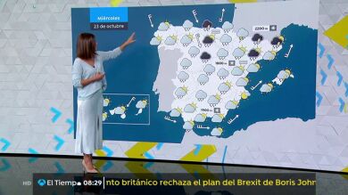Las lluvias intensas se trasladan este miércoles a Cataluña, País Vasco, Asturias y el interior del Alto Ebro