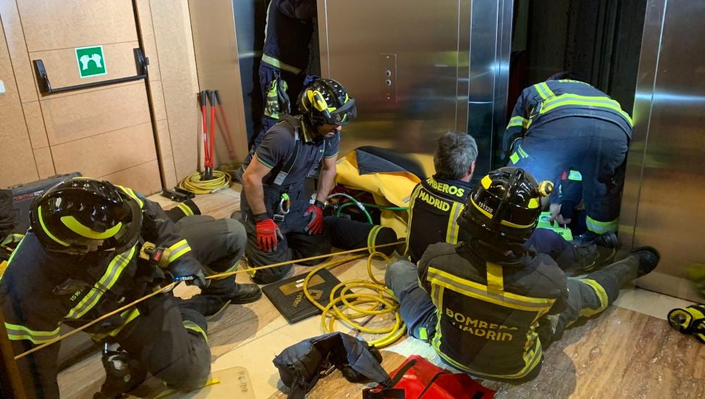 Los bomberos en el rescate