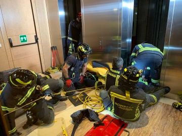 Los bomberos en el rescate
