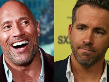 Dwayne Johnson y Ryan Reynolds