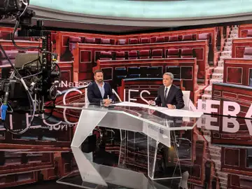 Santiago Abascal en una entrevista en Antena 3 Noticias Santiago Abascal en una entrevista en Antena 3 Noticias