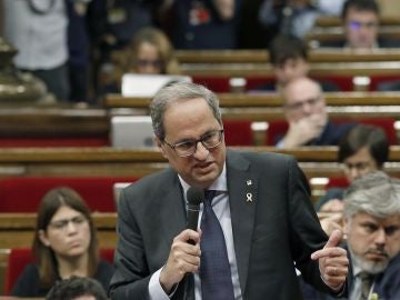 Quim Torra se autoinculpa por delito de sedición en solidaridad por los presos del 'procés'