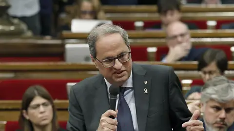 Quim Torra se autoinculpa por delito de sedición en solidaridad por los presos del 'procés' Quim Torra se autoinculpa por delito de sedición en solidaridad por los presos del 'procés'