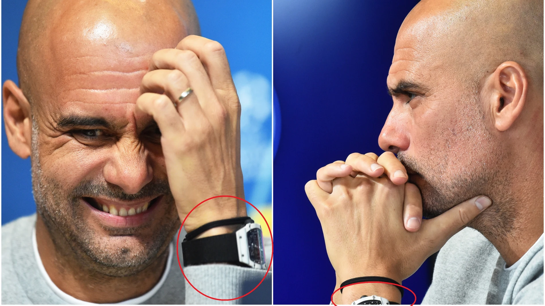 El reloj de Guardiola valorado en más de 1 millón de euros El reloj de Guardiola valorado en más de 1 millón de euros