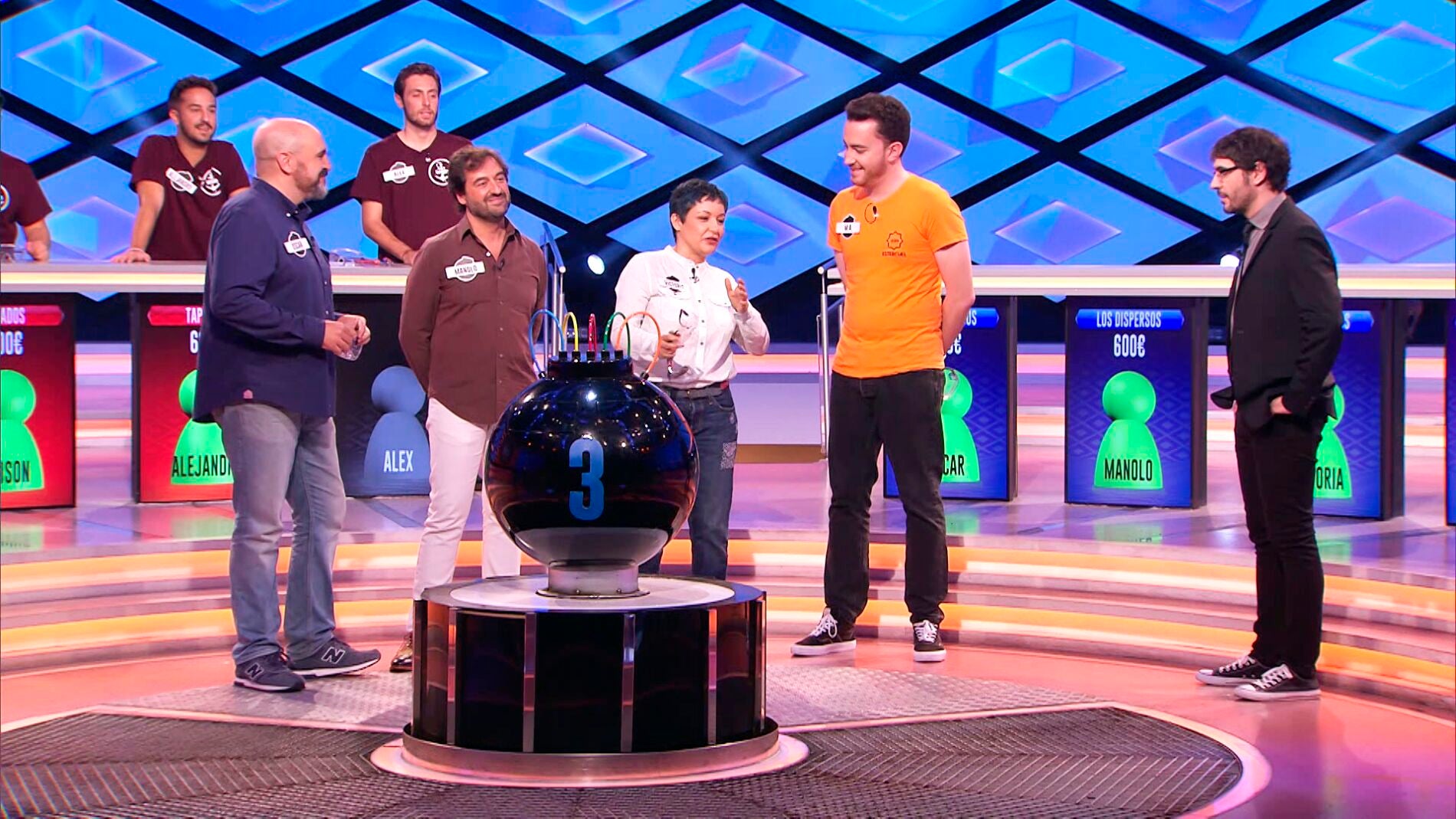 As&iacute; fue la primera vez de 'Los dispersos' en un concurso de televisi&oacute;n 