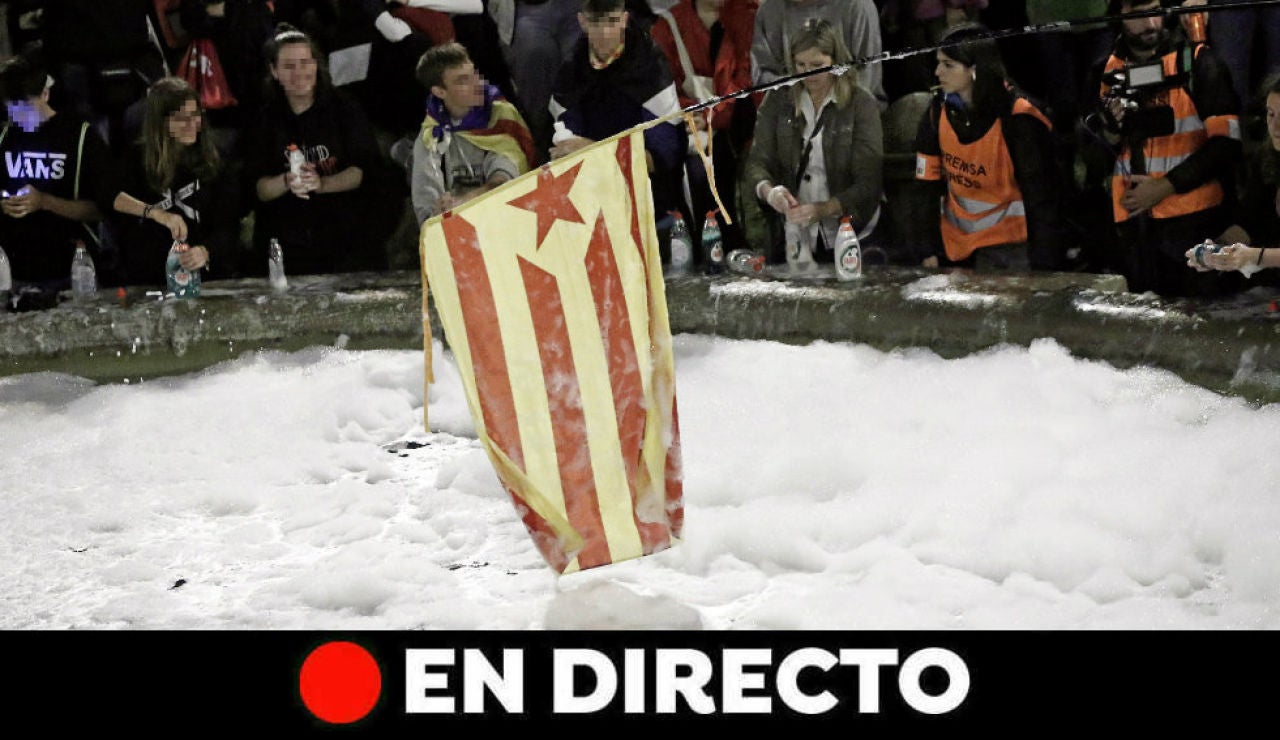 Cataluña: Última hora de Catauña y Barcelona tras la sentencia del procés, en directo Cataluña: Última hora de Catauña y Barcelona tras la sentencia del procés, en directo