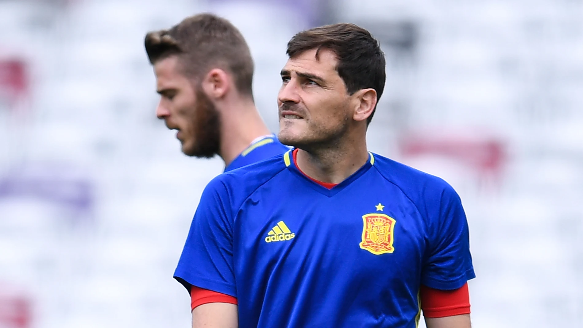 Iker Casillas con la selección española Iker Casillas con la selección española