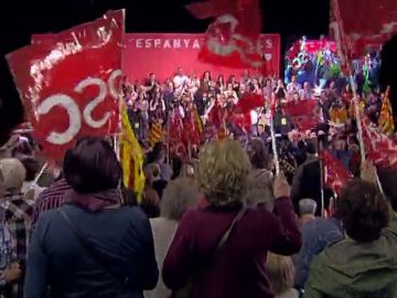 La campaña para las elecciones generales, entre Franco y Cataluña