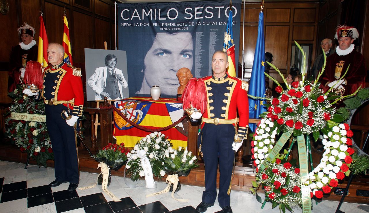 Capilla ardiente de Camilo Sesto Capilla ardiente de Camilo Sesto
