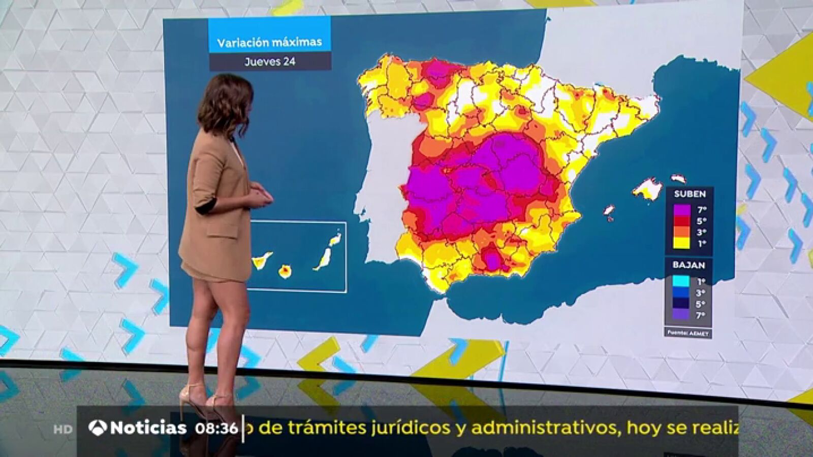 Este jueves se esperan lluvias fuertes en el Cantábrico y Baleares