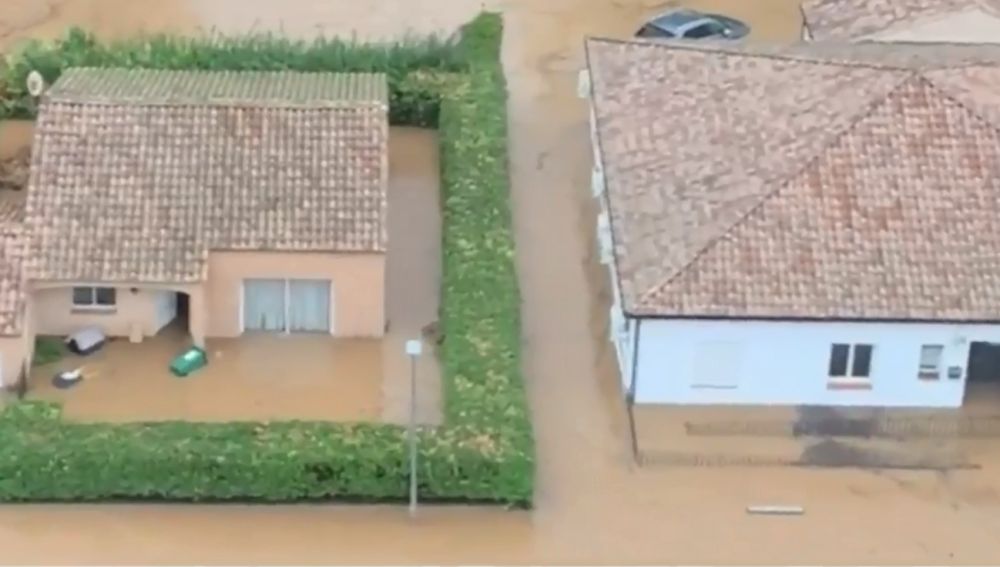 La DANA causa graves inundaciones en Francia