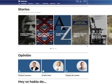 Nueva web de Antena 3 Noticias