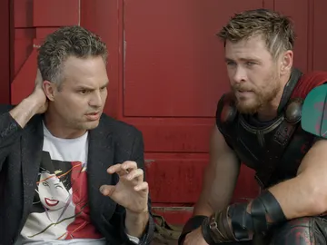 Chris Hermsworth (Thor) y Mark Ruffalo (Hulk) en 'Ragnarok' Chris Hermsworth (Thor) y Mark Ruffalo (Hulk) en 'Ragnarok'