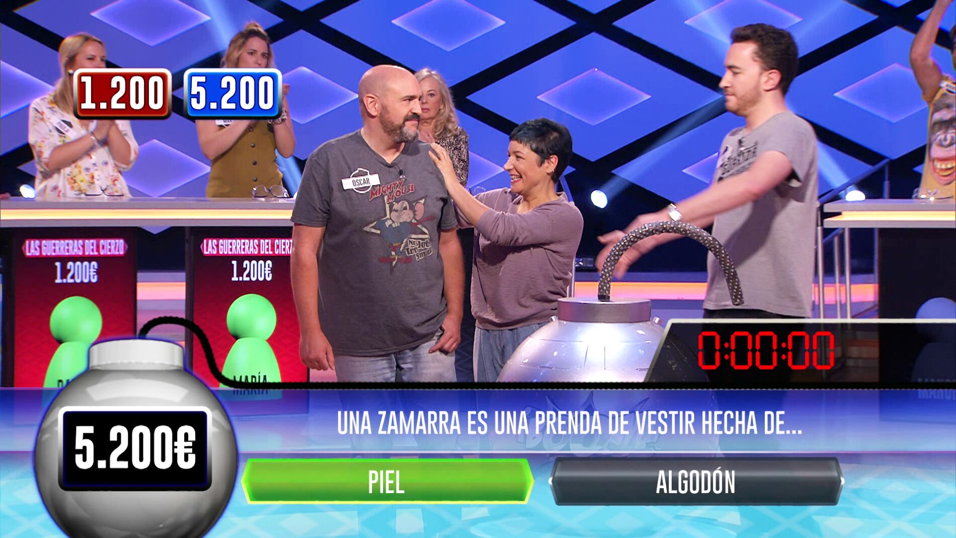 La jugada perfecta con pleno incluido de &Oacute;scar, de 'Los dispersos', en la bomba clasificatoria de '&iexcl;Boom!' 