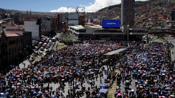 Protestas en Bolivia