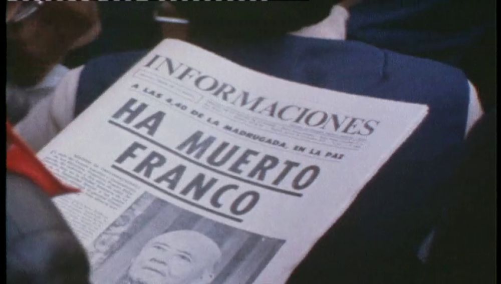 El anuncio de la muerte del dictador: "Españoles, Franco ha muerto" 