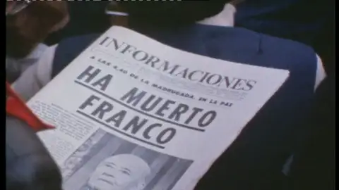 El anuncio de la muerte del dictador: "Españoles, Franco ha muerto" El anuncio de la muerte del dictador: "Españoles, Franco ha muerto"