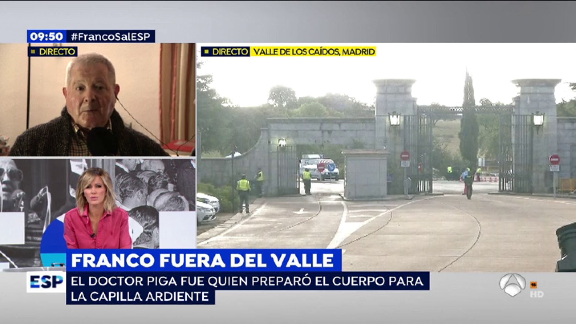 El embalsamador de Franco: "El cad&aacute;ver estar&aacute; duro y disminuido como una momia egipcia"