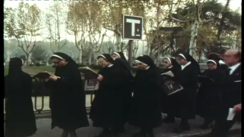 Así fue la capilla ardiente de Franco Así fue la capilla ardiente de Franco