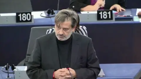 El eurodiputado socialista Javier Moreno El eurodiputado socialista Javier Moreno