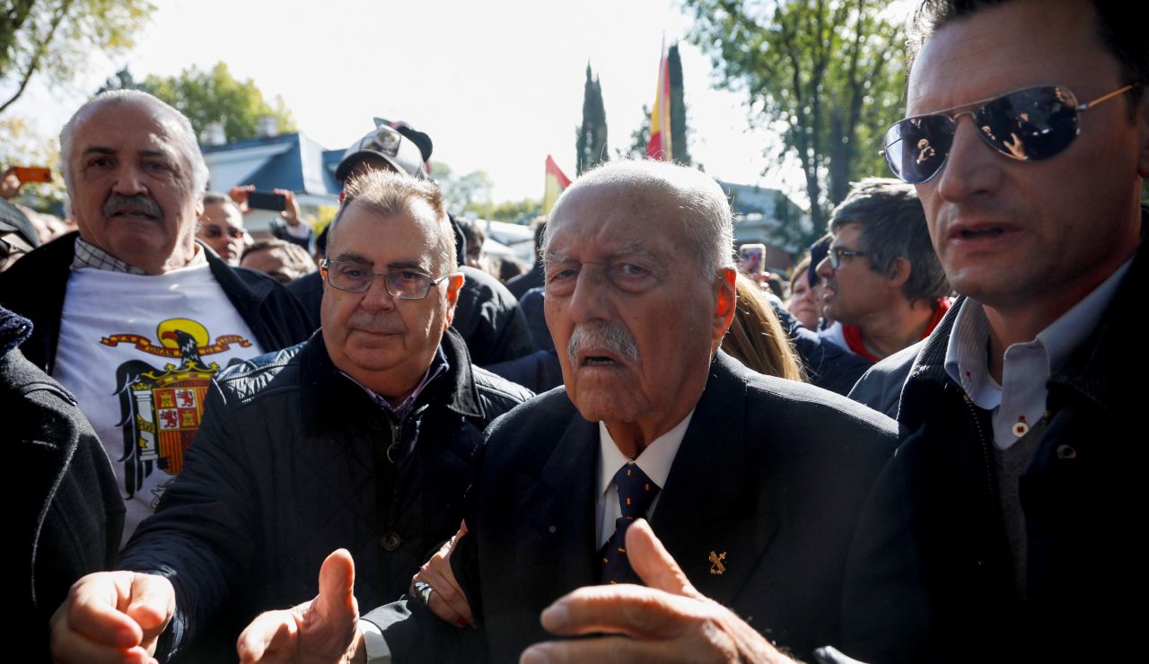 El ex teniente coronel de la Guardia Civil que encabezó el fallido golpe de Estado del 23 de febrero de 1981, Antonio Tejero El ex teniente coronel de la Guardia Civil que encabezó el fallido golpe de Estado del 23 de febrero de 1981, Antonio Tejero