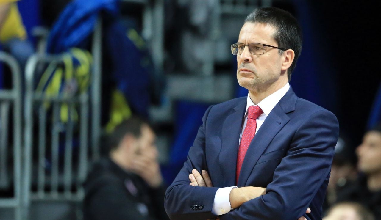 Pedro Martínez, durante un partido Pedro Martínez, durante un partido