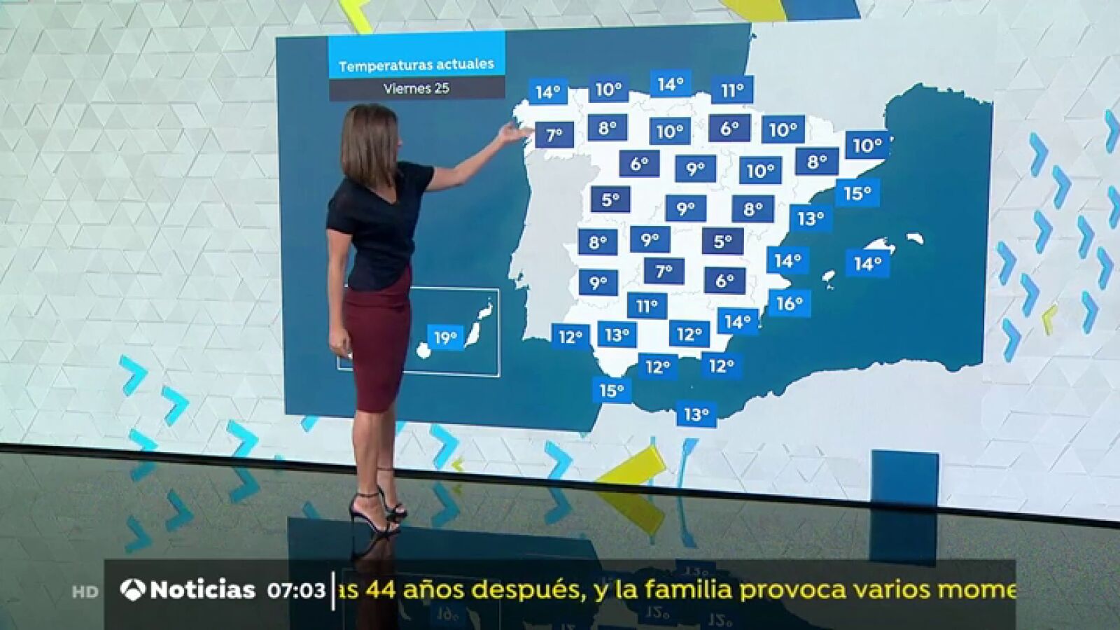 Este viernes habrá un ascenso de las temperaturas especialmente en el sur peninsular y Canarias