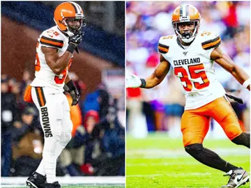 El jugador Whitehead con los Cleveland Browns El jugador Whitehead con los Cleveland Browns