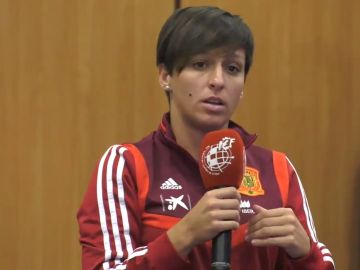 Marta Corredera, durante su intervención en Madrid