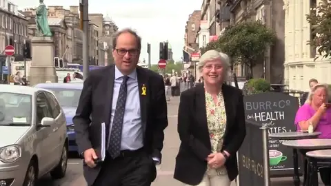 Reino Unido rechaza tramitar la euroorden contra Clara Ponsatí al considerarla "desproporcionada" Reino Unido rechaza tramitar la euroorden contra Clara Ponsatí al considerarla "desproporcionada"