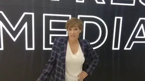 Anabel Alonso envía un tuit a los cinco candidatos a presidente del Gobierno Anabel Alonso envía un tuit a los cinco candidatos a presidente del Gobierno