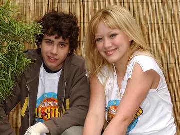 Adam Lamberg y Hilary Duff de 'Lizzie McGuire' Adam Lamberg y Hilary Duff de 'Lizzie McGuire'