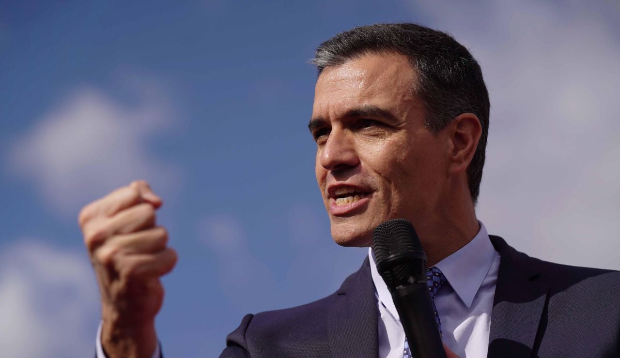 Pedro Sánchez, durante un acto electoral Pedro Sánchez, durante un acto electoral
