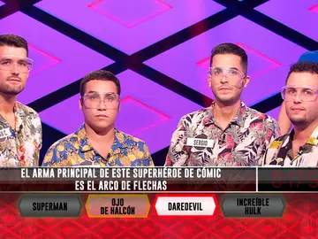 Tres contra uno, la pésima elección de la mayoría en la primera bomba de ‘Los colorines’ en ‘¡Boom!’ Tres contra uno, la pésima elección de la mayoría en la primera bomba de ‘Los colorines’ en ‘¡Boom!’