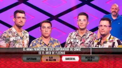 Tres contra uno, la pésima elección de la mayoría en la primera bomba de ‘Los colorines’ en ‘¡Boom!’ 