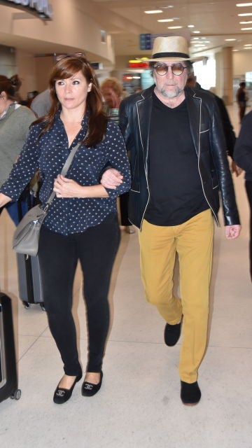 Joaquín Sabina y Jimena Coronado 