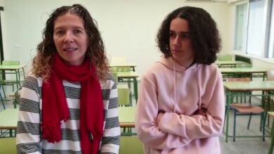 La profesora inspiradora y el alumno 